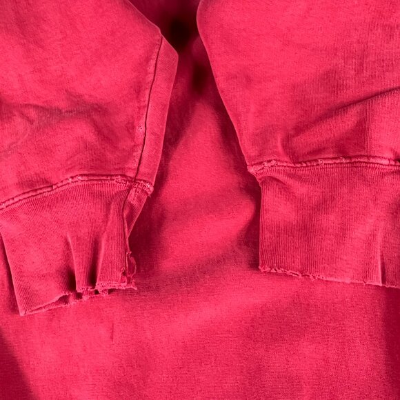 Y2K Steve Barry Indiana Hoosiers Sweatshirt Extra Large Red Distressed Crewneck - Picture 4 of 16